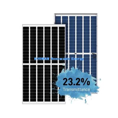 Безрамные стеклянные монокристаллические солнечные панели Perc мощностью 540 Вт 550 Вт