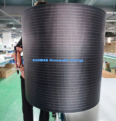 Lightweight 200W Flexible Solar Panel with Carbon Fiber