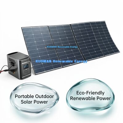 400W Портативная складная солнечная панель, водонепроницаемое зарядное устройство IP68 для кемпинга на открытом воздухе