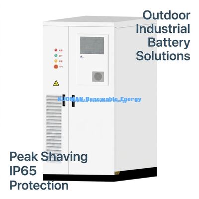 107Коммерческая батарея ESS с технологией LiFePO4 и масштабируемой системой для хранения промышленной энергии