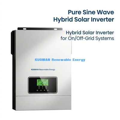 Солнечный инвертор 2000W/3000W с чистым выходом синусовой волны и солнечный зарядчик MPPT для домашнего использования