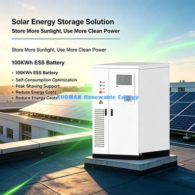 107.52KWh Интегрированный шкаф для хранения энергии ESS PV 50KWp Ввод для оптимизации мощности коммерческих зданий