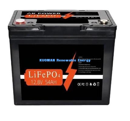 12V 50Ah LiFePO4 литийная батарея с энергией 691,2Wh и призматические элементы для глубоких циклов