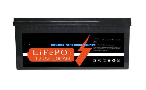12В 200Ач LiFePO4 глубокий цикл аккумулятор с 8000 циклов и 10 лет гарантии на хранение энергии