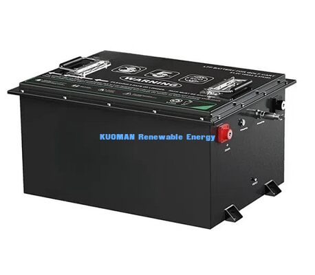 KM 36V -50-150Ah Настраиваемая тележка для гольфа LiFePO4 аккумулятор 8000 циклов