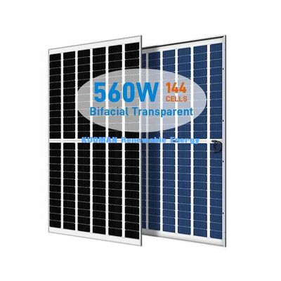 540W 550W монокристаллическая солнечная панель Perc с эффективностью 22% и безрамной стеклянной конструкцией