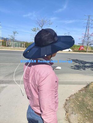 KM Новый складной портативный перезаряжаемый солнечный колпак