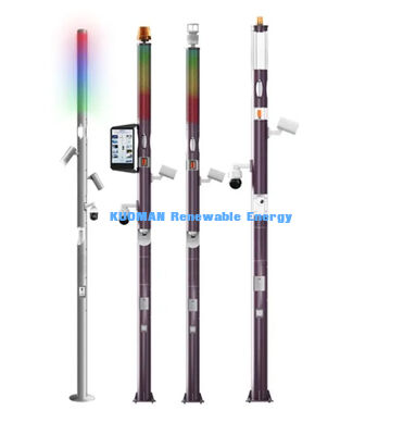 Умная система управления светодиодным экраном Скрытый наружный осветительный столб Умный пульт дистанционного освещения