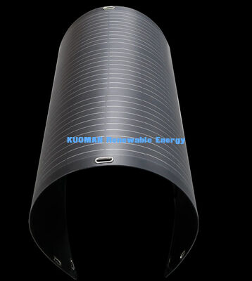 Гибкий Дом Путешествия RV двусторонний гибкий солнечный панель 200W FFC и углеродного волокна