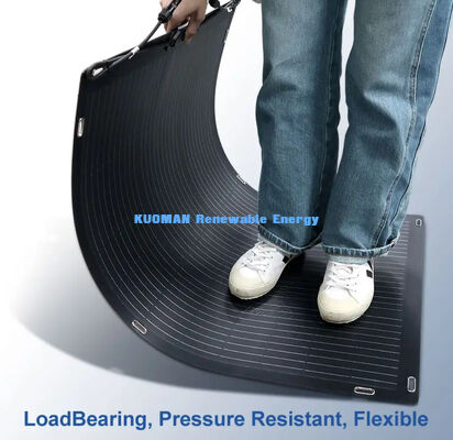 Гибкий Дом Путешествия RV двусторонний гибкий солнечный панель 200W FFC и углеродного волокна