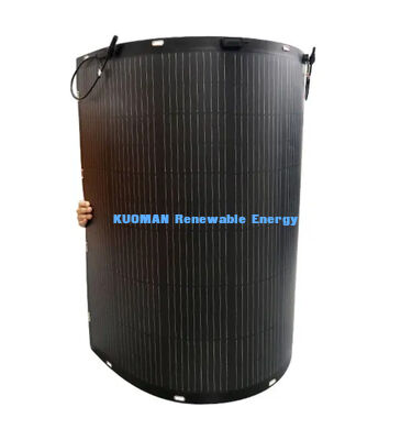 Гибкая солнечная панель 100 Вт для крыш лодок с кабелями. Поставщики солнечных панелей