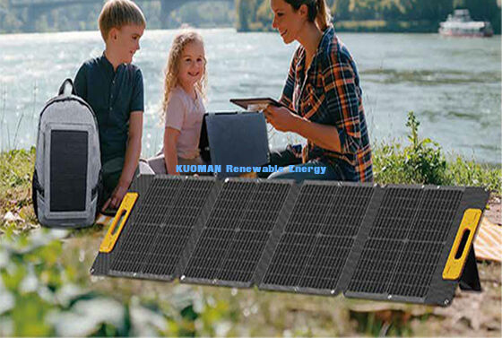 55W Sun-Powered Freedom – Charge Anytime, Anywhere Weatherproof Solar Charger