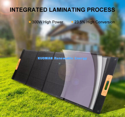 Многопортовое солнечное зарядное устройство 300 Вт 100% зеленая солнечная энергия сгибаемая складная портативная солнечная панель
