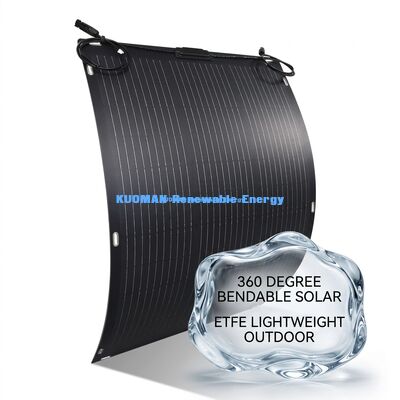 30W ETFE гибкая солнечная панель тонкая пленка для открытых приключений и альпинизма