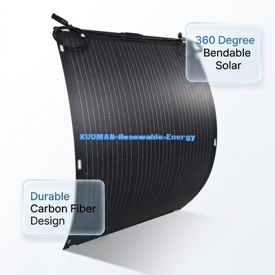 Ультралегкая 30W ETFE гибкая солнечная панель портативная для пеших прогулок