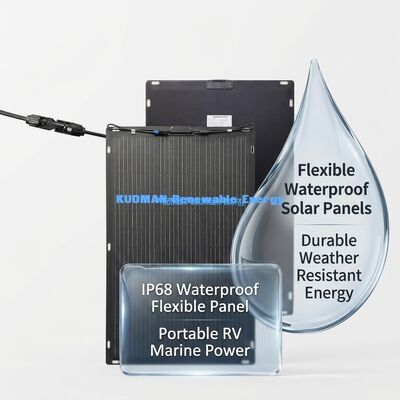 30W ETFE гибкая солнечная панель тонкая пленка для открытых приключений и альпинизма