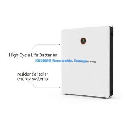 Аккумуляторная батарея KM 48V 300Ah LiFePO4 для настенного монтажа, система хранения энергии для дома, 8000 циклов