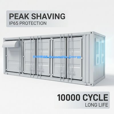 IP54 Коммерческая ESS с расширенной системой BMS и тепловым управлением для хранения промышленных батарей
