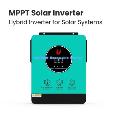 BSR IP65 6KW гибридный инвертор с мониторингом WiFi и параллельной работой для домашних солнечных энергосистем