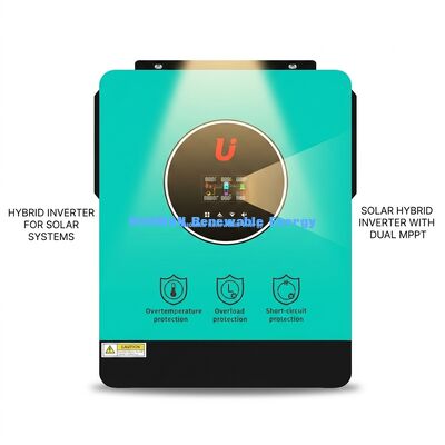 BSR IP65 6KW гибридный инвертор с мониторингом WiFi и параллельной работой для домашних солнечных энергосистем