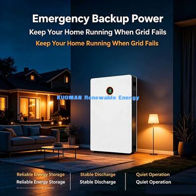 Защищенная Smart BMS Powerwall 10,24 кВтч, 48 В, 200 Ач, LiFePO4 аккумулятор для автономного дома, резервное солнечное питание