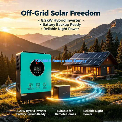 Industrial Grade 8200W Solar Grid Tie Inverter Over Temperature Protection