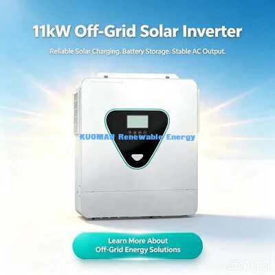 11KW Hybrid Off Grid Solar Inverter 48V Lithium Battery Compatible Parallel Up To 6 Units