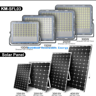 6500K Daylight Solar Courtyard Light IP65 Waterproof Auto Sensor Yard Walkway LED Light
